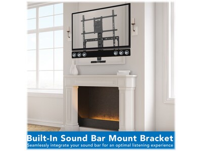 Mount-It! Articulating Wall TV Mount for 42 to 80 TVs (MI-384)