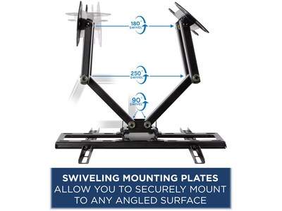 Mount-It! Full-Motion TV Mount, 66 Lbs. Max. (MI-4481)