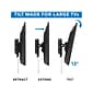 Mount-It! Premium Tilt Wall TV Mount, 154 Lbs. Max. (MI-382)