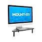 Mount-It! Adjustable Corner Monitor Stand, Up to 32", Black (MI-7362)