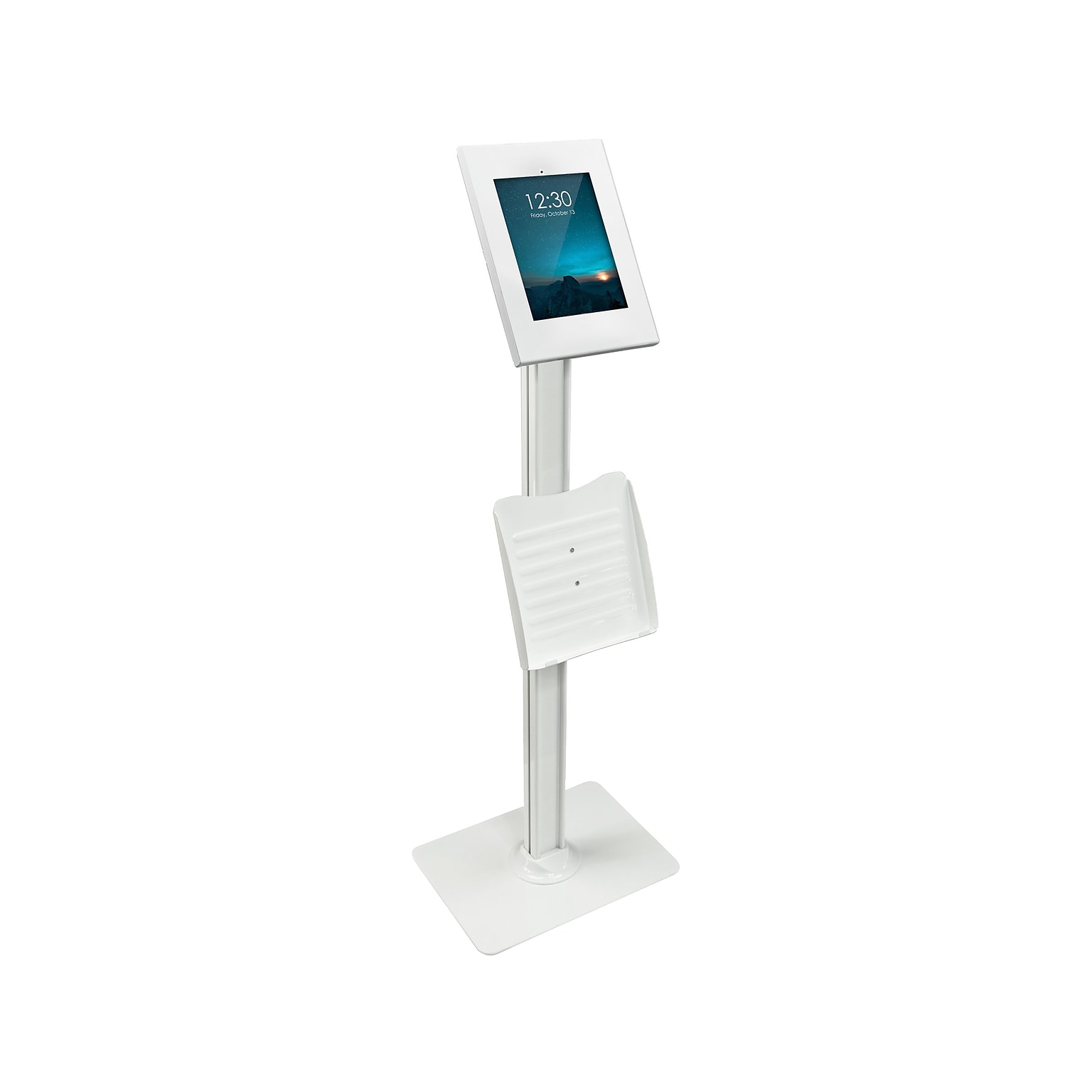 Mount-It! Tablet Floor Stand MI-37701W_G7 with Document Holder