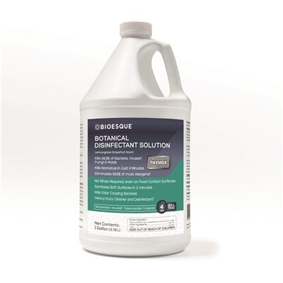 BIOESQUE Botanical Disinfectant Solution, Lemongrass Grapefruit, 1 Gal (310650028)