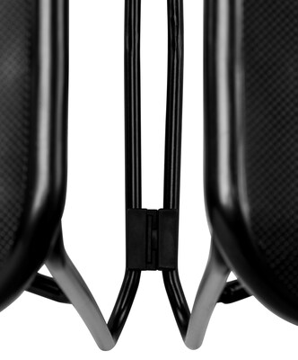 National Public Seating Commercialine 850 Series Ultra Compact Stack Chair, Black, 20 Pack (850-CL/20)