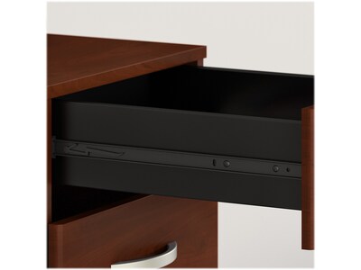 Bush Business Furniture Studio C 3-Drawer Mobile Vertical File Cabinet, Letter/Legal Size, Lockable, Hansen Cherry (SCF216HCSU)