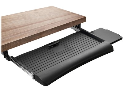 Mount-It! Adjustable Keyboard Shelf, Black (MI-7136)