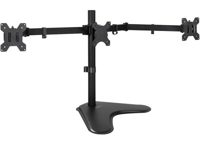 Mount-It! Adjustable Triple Monitor Mount Up to 32 Black MI-753XL