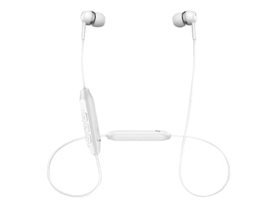 Sennheiser CX 150BT Wireless Bluetooth Stereo Headphones, White (508381)