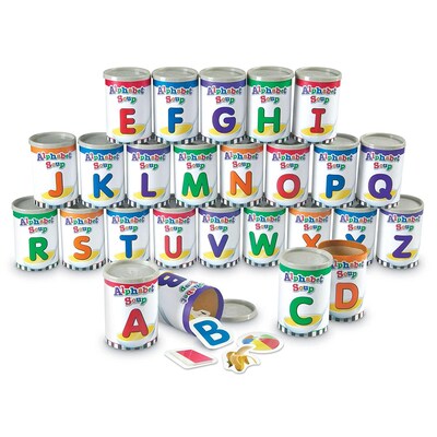Alphabet Soup Sorters, Set of 26