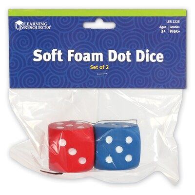 Learning Resources Foam Dice (LER2228)
