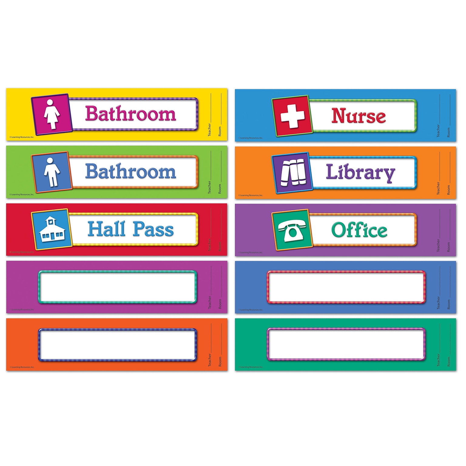 Learning Resources Magnetic Hall Pass (LER2729)