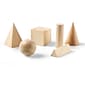 Learning Resources Wooden Geometric Solids, Set of 12 (LER0120)