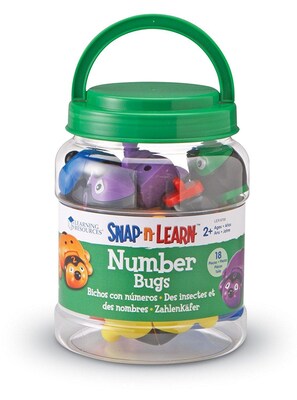 Learning Resources Snap-n-Learn, Number Bugs (LER6700)