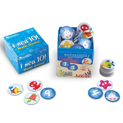 Learning Resources I Sea 10! Game, Grades 1+ (LER1771)