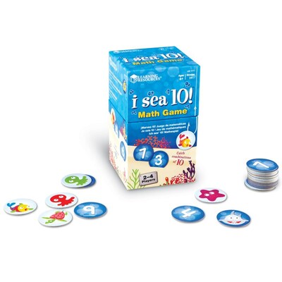 Learning Resources I Sea 10! Game, Grades 1+ (LER1771)