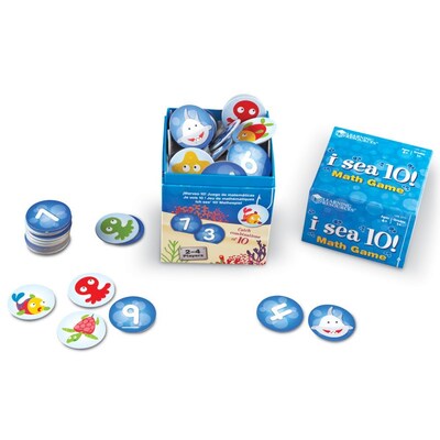 Learning Resources I Sea 10! Game, Grades 1+ (LER1771)