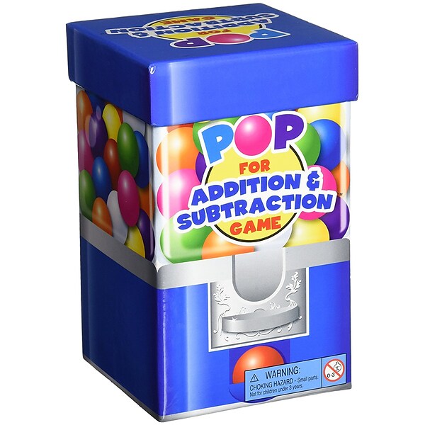 Learning Resources Pop For Addition & Subtraction Game, Grades 1-5 (LER8441)