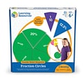 Learning Resources Double-Sided Magnetic Fraction Circles (LER1616)