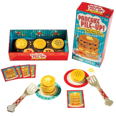 Educational Insights Pancake Pile-Up! Relay Game, Grades Prek-12 (3025)