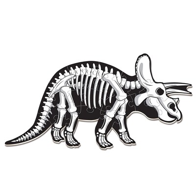 Learning Resources Jumbo Dinosaur Floor Puzzle, Triceratops (LER2857)