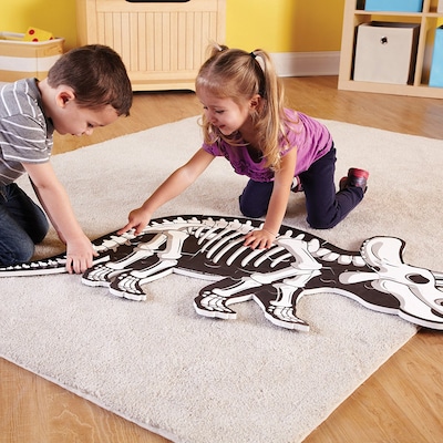 Learning Resources Jumbo Dinosaur Floor Puzzle, Triceratops (LER2857)