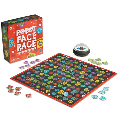 Educational Insights Robot Face Race Game, Grades PreK+ (2889)