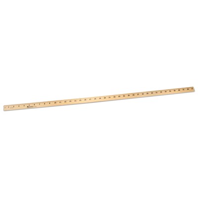 The Teachers' Lounge®  Wooden Meter Stick, Plain Ends