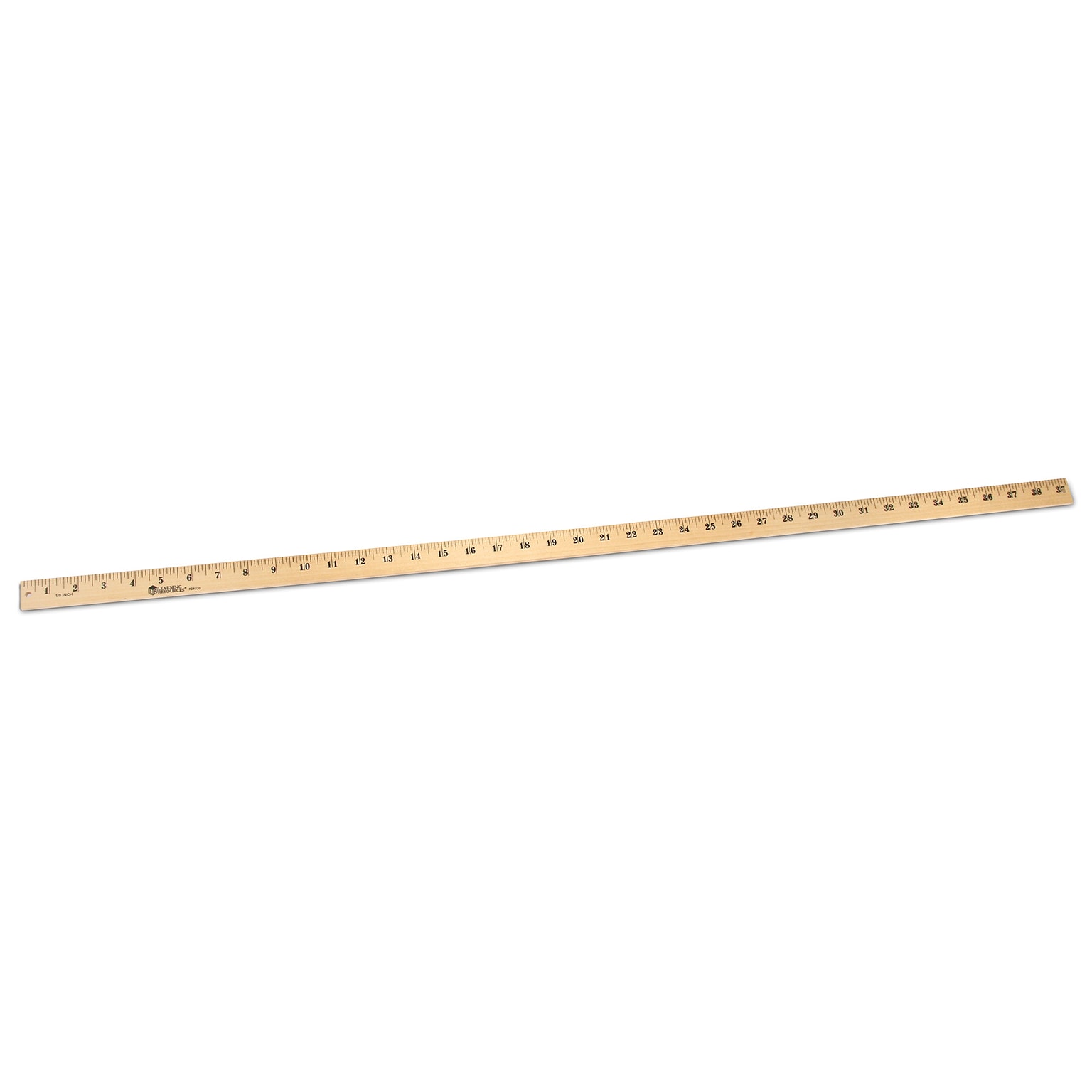 Learning Resources Wooden Meter Stick, Plain Ends (34039)