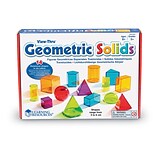 Learning Resources View-Thru Geometric Solids (LER4331)