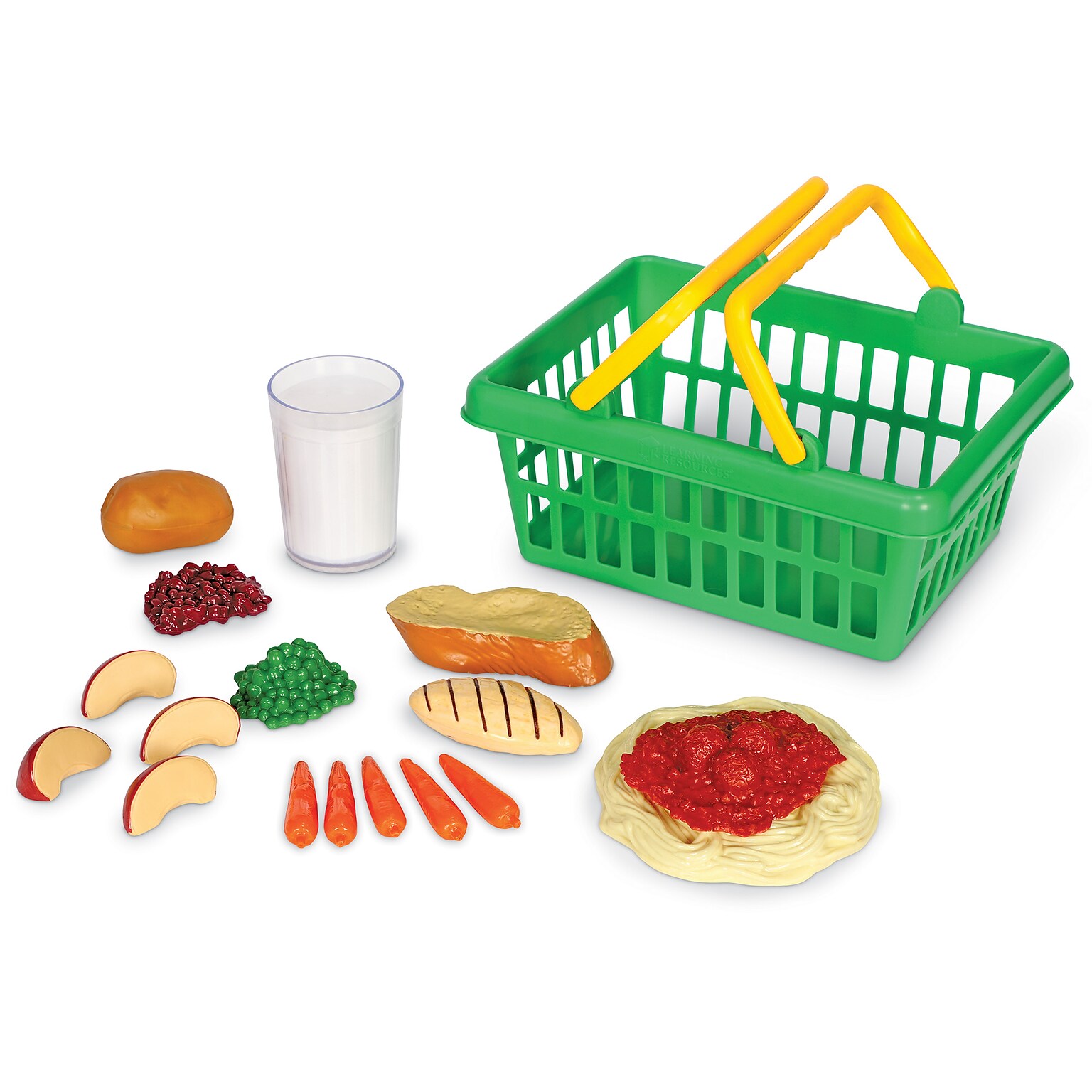 Learning Resources Pretend Food, Pretend & Play, Healthy Dinner Set