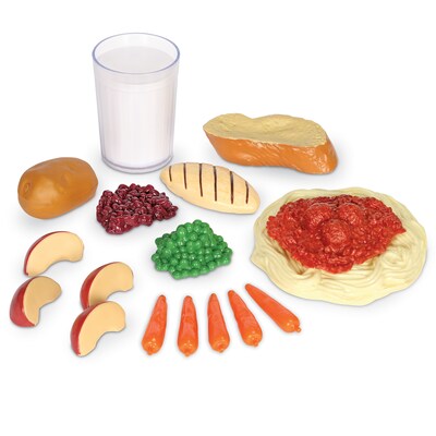 Learning Resources Pretend Food, Pretend & Play, Healthy Dinner Set