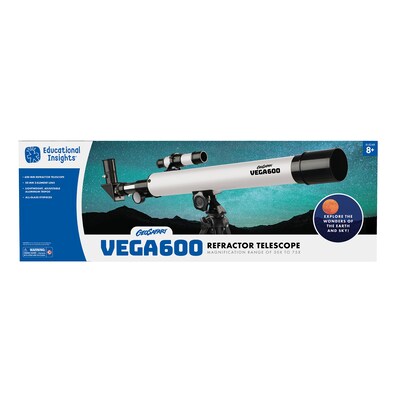 Educational Insights Geovision Precision Optics Vega 600 Telescope (5248)