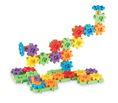 Learning Resources Gears! Gears! Gears! 60-Piece Starter Building Set (LER9148)