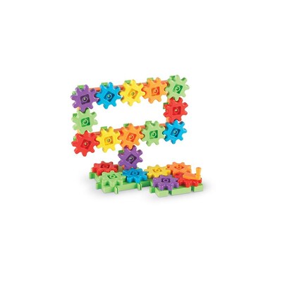 Learning Resources Gears! Gears! Gears! 60-Piece Starter Building Set (LER9148)