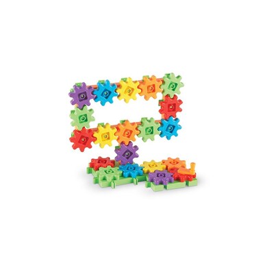 Learning Resources Gears! Gears! Gears! 60-Piece Starter Building Set (LER9148)