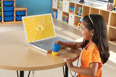 Learning Resources Zoomy 2.0 Handheld Digital Microscope, Blue (LER4429-B)