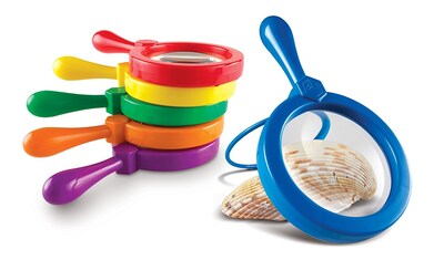 Learning Resources Primary Science Jumbo Magnifier, Set of 6 (LER2774)