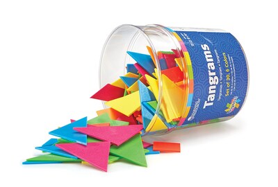 Learning Resources Brights! Tangrams Classpack (LER3554)