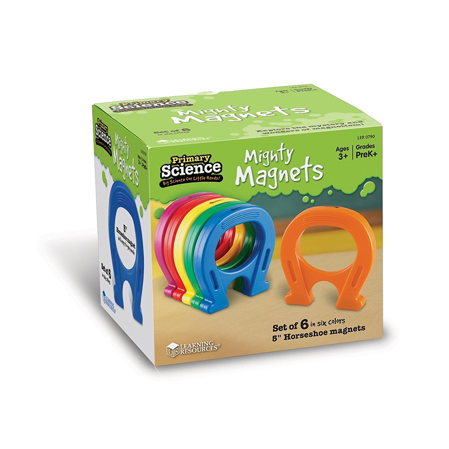 Learning Resources Horseshoe-Shaped Magnets (LER0790)