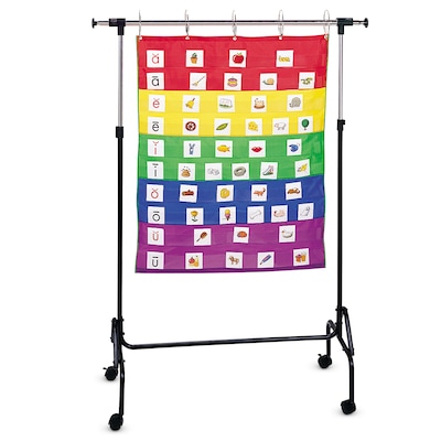 Learning Resources Adjustable Chart Stand, Assorted Colors (LER2196)