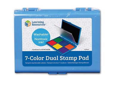 Learning Resources 7-Color Washable Stamp Pad (LER4275)