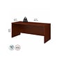 Bush Business Furniture Studio C 72"W Office Desk, Hansen Cherry (SCD272HC)