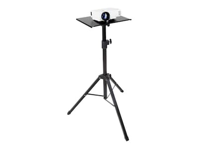 Mount-It! Steel Tripod Projector Stand, Black (MI-7977)