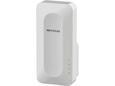 Netgear Range Extender AX Dual Band WiFi 6 Extenders, Wall-plug, White (EAX15-100NAS)