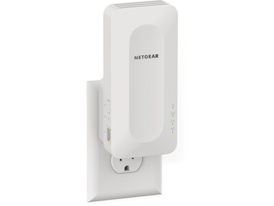 Netgear Range Extender AX Dual Band WiFi 6 Extenders, Wall-plug, White (EAX15-100NAS)