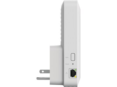 Netgear Range Extender AX Dual Band WiFi 6 Extenders, Wall-plug, White (EAX15-100NAS)