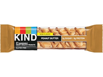 KIND Bar, Peanut Butter, 1.4 Oz.,12/Box (27742)