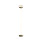 Adesso Jessica 71" Antique Brass Floor Lamp with Dome Shade (5003-21)