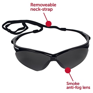 Jackson Safety® V30 Nemesis™ VL Safety Eyewear with Neck Cord