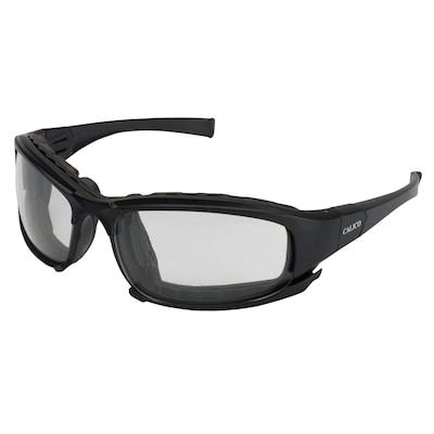 Jackson Safety Calico Safety Eyewear V50, Clear Anti-Fog Lens with Interchangeable Temples and Head Strap, 1 Pair