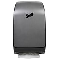 Scott MOD Scottfold Folded Towel Dispenser, Brushed Metallic (39640)